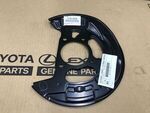 4778230230 - Brakes: Splash Shield for Lexus: GS300, GS430, IS F, IS250, IS350 Image
