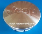 52090402AB - : "Jeep" Center Cap for Jeep: Commander, Compass, Grand Cherokee, Liberty, Patriot, Wrangler, Wrangler JK Image