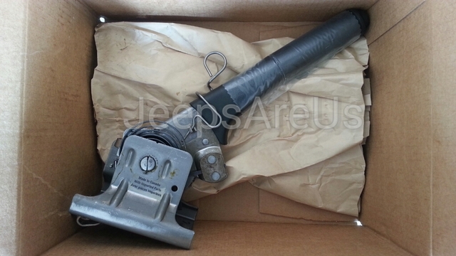 2012 Jeep Wrangler Brakes Wrangler JK JKU Emergency Parking E-Brake Lever Assembly JK 2007-2010 52059887AE - Parts Breakers - Rust Free Used Jeeps Parking Brake Handle