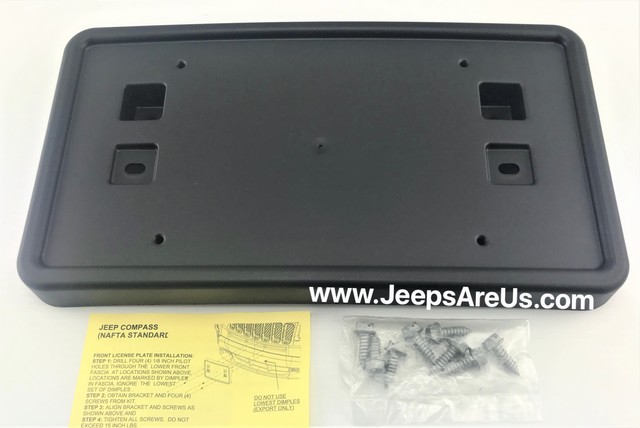 68088819AA - : License Plate Kit for Mopar Image