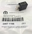 4671168 - : MOPAR JEEP RELAY for Chrysler: 200, 300M, Aspen, Concorde, PT Cruiser, Sebring, Town &amp; Country, Voyager | Dodge: Avenger, Caliber, Caravan, Durango, Grand Caravan, Intrepid, Nitro, Ram 1500, Ram 2500, Ram 3500, Stratus, Viper | Jeep: Cherokee, Commander, Compass, Grand Cherokee, Liberty, Patriot, Wrangler Image