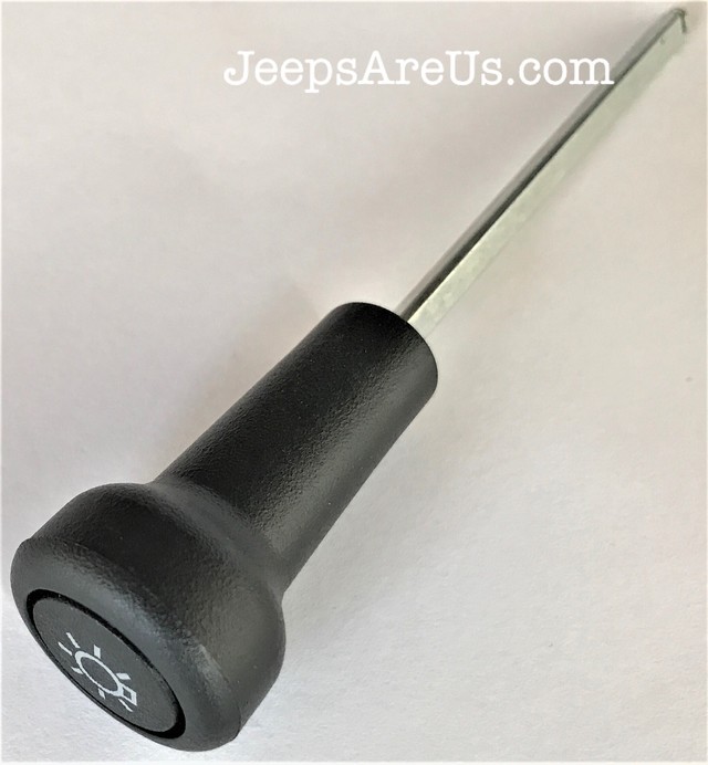 56009376M - : Knob and Shaft - Headlamp Switch for Mopar Image