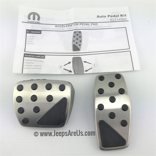 82214995 - Interior Accessories: Pedal Kit for Fiat: 500X | Jeep: Compass, Renegade Image