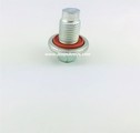6507741AA - 1.4L Turbo; Engine: Oil Drain Plug for Chrysler: 200, 300, Pacifica, PT Cruiser, Sebring, Town &amp; Country, Voyager | Dodge: Avenger, Caliber, Caravan, Challenger, Charger, Dart, Durango, Grand Caravan, Journey, Magnum, Neon, Nitro, Ram 1500, Stratus, Viper | Fiat: 124 Spider, 500, 500L, 500X | Jeep: Cherokee, Commander, Compass, Grand Cherokee, Grand Cherokee L, Patriot, Renegade, Wrangler | Ram: 1500, ProMaster 1500, ProMaster 2500, ProMaster 3500 | SRT: Viper Image