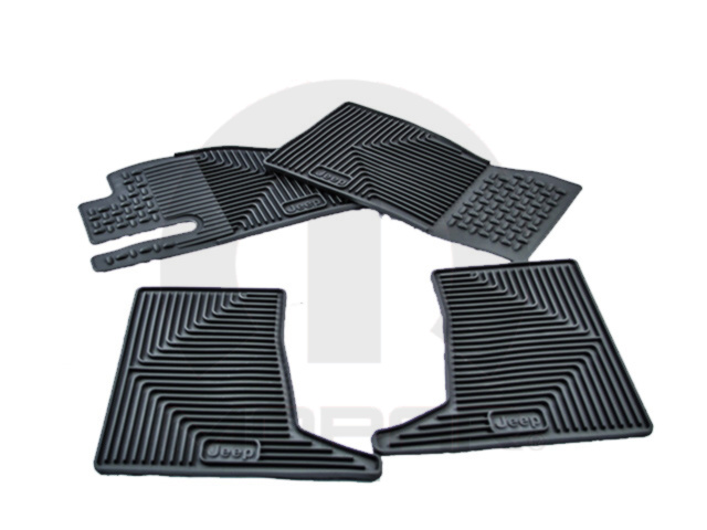82211588AB - : JEEP GRAND CHEROKEE SLUSH MATS 2008-2010 FRONT AND REAR - MOPAR (82211588AB) for Mopar Image