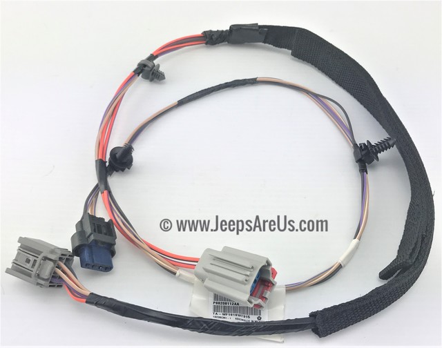 68206112AA - : Wrangler Power Lock Door Wiring - Right Rear for Mopar Image