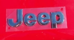 55157088AC - : Jeep Hood Badge Decal Emblem Chrome 55157088AC for Jeep: Commander, Compass, Grand Cherokee, Liberty, Patriot, Wrangler, Wrangler JK Image