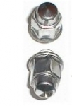 6036747AA - : Jeep Chrome Plated Lug Nut for Dodge: Dakota, Durango, Nitro, Ram 1500, Viper | Jeep: Cherokee, Commander, Grand Cherokee, Liberty, Wrangler, Wrangler JK | SRT: Viper Image