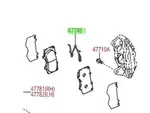 4774835010 - : Disc Brake Anti-Rattle Clip for Toyota Image