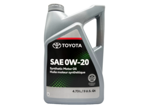                                     Toyota Genuine 0W20 Engine Oil 4.73L Jug
                                