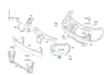 2216200391 - Cowl, Front Panel: Shell for Mercedes-Benz Image