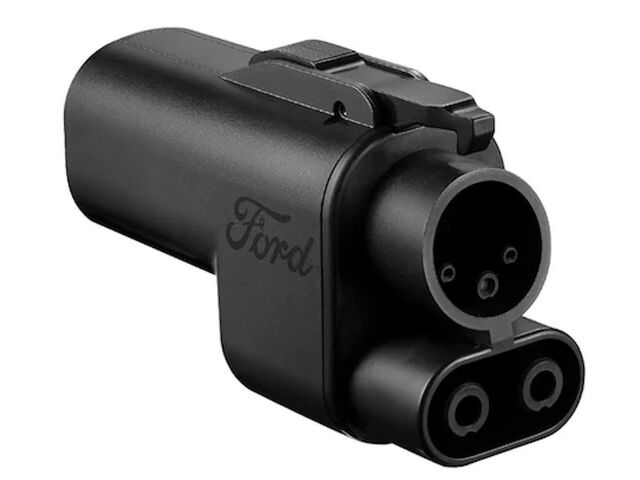 VRK9Z10E826A - Exterior: Adapter Ev Charging Network - Access Tesla Superchargers for Ford: F-150, Mustang Mach-E, Transit-150, Transit-250, Transit-350, Transit-350 HD Image