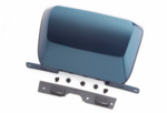 19172863 - : 2007 GM - Trailer Hitch Receiver Cover - Bermuda Blue for Chevrolet: Suburban 1500, Suburban 2500, Tahoe | GMC: Yukon, Yukon XL 1500, Yukon XL 2500 Image