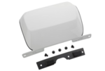 19172859 - : Trailer Hitch Receiver Cover - White for Chevrolet: Suburban 1500, Suburban 2500, Tahoe | GMC: Yukon, Yukon XL 1500, Yukon XL 2500 Image