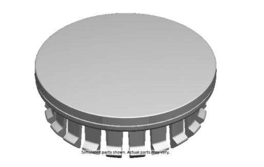 23240668 - Serviceable Components: Wheel, Center Cap (4pc) for Cadillac: ATS, CTS Image