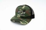 CH25033 - Unclassified: Camo / Black Mesh Hat with Snap Back for GM Image