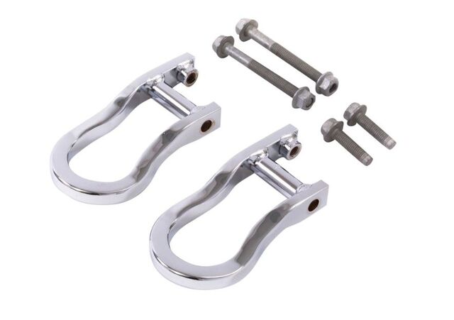 84072462 - Towing: 2001-2019 GM - Tow Hook Package - Front for Chevrolet: Silverado 1500, Silverado 1500 Classic, Silverado 1500 HD, Silverado 1500 HD Classic, Silverado 1500 LD, Silverado 2500, Silverado 2500 HD, Silverado 2500 HD Classic, Silverado 3500, Silverado 3500 Classic, Silverado 3500 HD | GMC: Sierra 1500, Sierra 1500 Classic, Sierra 1500 HD, Sierra 1500 HD Classic, Sierra 1500 Limited, Sierra 2500, Sierra 2500 HD, Sierra 2500 HD Classic, Sierra 3500, Sierra 3500 Classic, Sierra 3500 HD Image