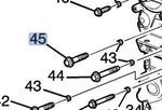 11547698 - Cooling System: Belt Tensioner Bolt for GM Image