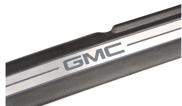 23114162 - Exterior: 2014-2019 GMC - Door Sill Plates, Front, Non-Illuminated for GMC: Sierra 1500, Sierra 1500 Limited, Sierra 2500 HD, Sierra 3500 HD Image