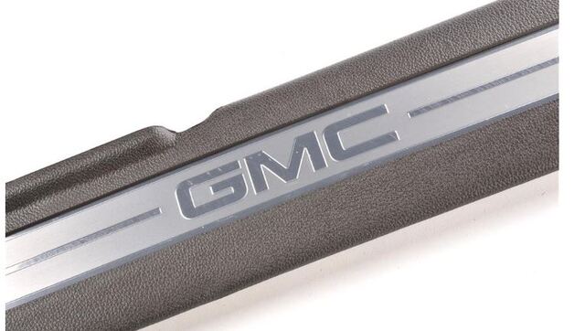 23114161 - Exterior: 2014-2019 GMC - Door Sill Plates, Front, Non-Illuminated for GMC: Sierra 1500, Sierra 1500 Limited, Sierra 2500 HD, Sierra 3500 HD Image