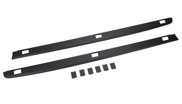 17802472 - Exterior: 2009-2014 Chevrolet - Truck Bed Molding - Left and Right Rails for GM Image