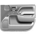 23245571 - Body: Door Trim Panel for Chevrolet: Silverado 2500 HD, Silverado 3500 HD | GMC: Sierra 2500 HD, Sierra 3500 HD Image