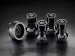 C9N2V9740A - Wheels: Alloy Wheels Locks - Black 2-Hex for Mazda: 3, 6, CX-3, CX-30, CX-5, CX-50, CX-9, CX-90, MX-5 Miata Image
