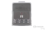 C9N3V9740 - : Genuine OEM Mazda Chrome Dual Hex Wheel Locks Set of 4 for Mazda Image