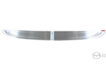 8TS01A - Exterior: Rear Bumper Guard - Stainless Steel for Mazda: CX-3 Image