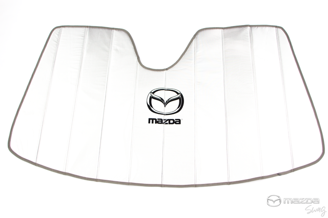 00008ML40 - 2014-2018 Mazda 3 Front Windshield Sunscreen w/ Mazda