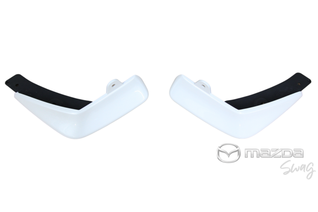 nazページ Splash Guards, Rear *Snowflake White Pearl | Mazda Swag