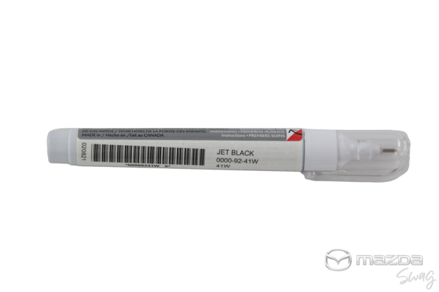 00009241W - Genuine OEM Mazda Touch Up Paint Jet Black 41W - Mazda