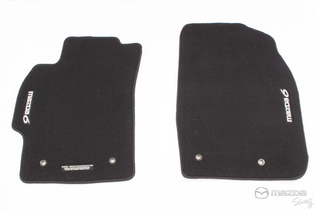 00008BH51B - 2009-2013 Mazda 6 Carpet Floor Mats with Logo - Mazda