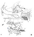85610181 - Body: Tow Bracket Cover for GM Image