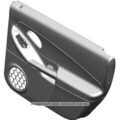 15932372 - : Ebony Rear Passenger Side Door Trim for GM Image