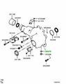 3200A102 - : Gasket, T/F Oil Drain Pl for Mitsubishi Image