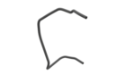68028583AA - Electrical: Windshield Washer Hose for Mopar Image
