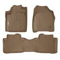82215755AD - : All-Weather Mats - Crew Cab With Bucket Seats - Brown for Mopar Image
