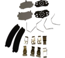 HE213329Z - : Disc Brake Pad Retaining Clip for Mazda Image