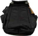 22768981 - : Jet Black Passenger Seat Cushion Cover for GM Image