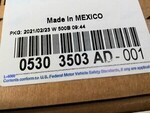 5303503AD - : Fog Lamp, Driver for Mopar Image