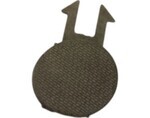 15834150 - : Granite and Light Neutral Passenger Side Windshield Garnish Molding Bolt Cap for GM Image