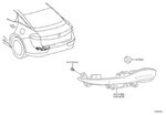 8167130291 - : Back Up Light Assembly for Toyota Image