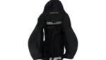 19250528 - : Ebony and Light Cashmere Passenger Seat Back Cover for GM Image