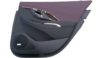 26264273 - : Jet Black Rear Passenger Side Door Trim for GM Image