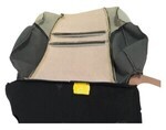81521SVAA12ZA - : Cover, L Front Seat-Back Trim *NH167L*  (Graphite Black) for Honda Image
