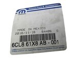 6CL861X8AC - : Front Headrest for Mopar Image