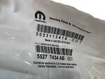 55277434AB - : Front Door Nameplate for Mopar Image