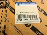 6RG68KBUAF - : Outside Rear-View Mirror, Right for Mopar Image