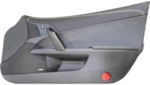 20813639 - : Ebony Front Passenger Side Door Trim for GM Image